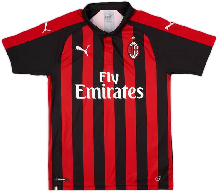 2018-19 AC Milan Home Shirt Higuain #9 - 10/10 - (M)