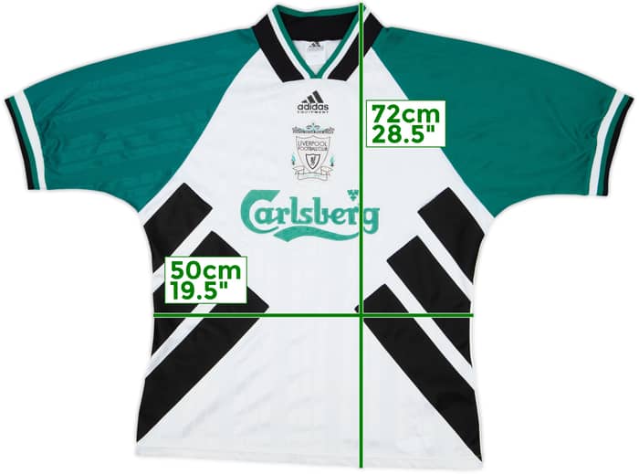 1993-95 Liverpool Away Shirt - 8/10 - (M/L)