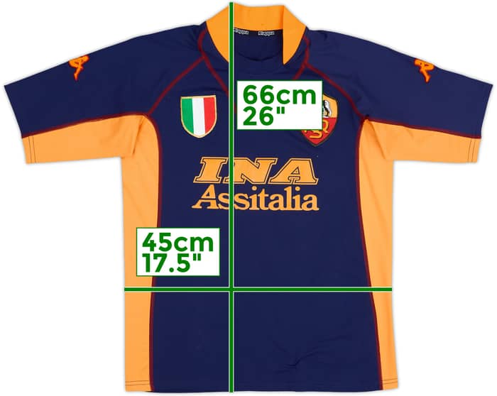 2001-02 Roma Third Shirt - 6/10 - (M)