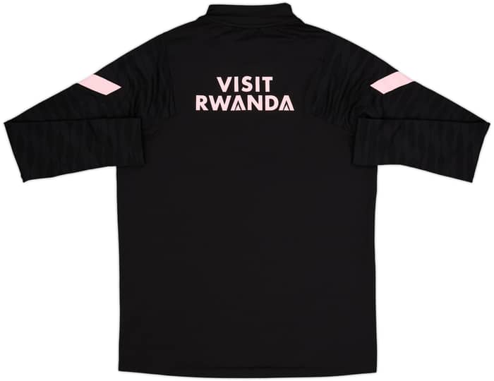 2021-22 Paris Saint-Germain Nike 1/4 Zip Drill Top - 7/10 - (L)