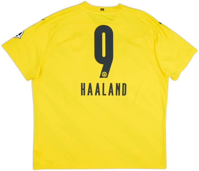2020-21 Borussia Dortmund Home Shirt Haaland #9 - 5/10 - (3XL)