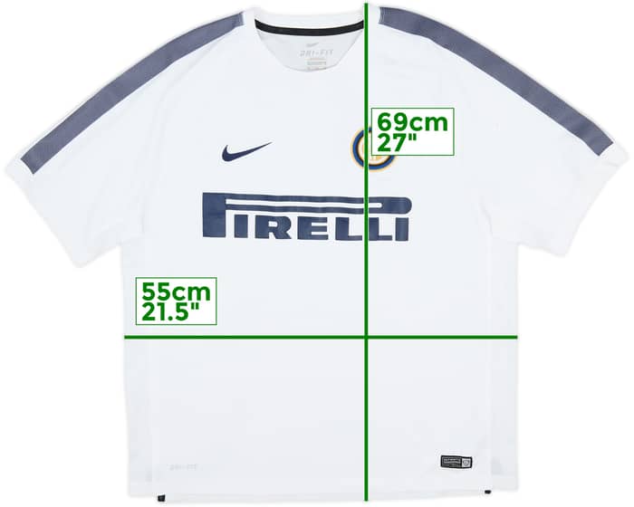 2014-15 Inter Milan Nike Training Shirt - 6/10 - (XL)