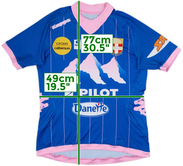 2012-13 Evian Away Shirt - 7/10 - (L)
