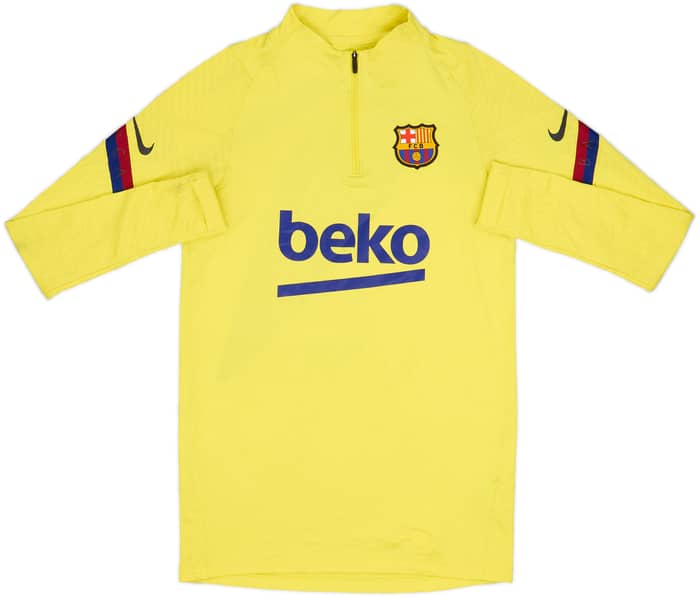 2020-21 Barcelona Nike Vaporknit 1/4 Zip Drill Top - 4/10 - (S)