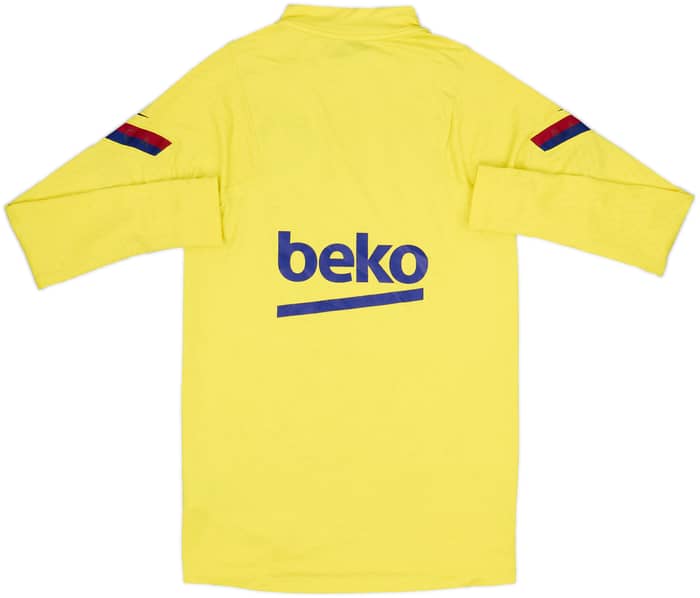2020-21 Barcelona Nike Vaporknit 1/4 Zip Drill Top - 4/10 - (S)