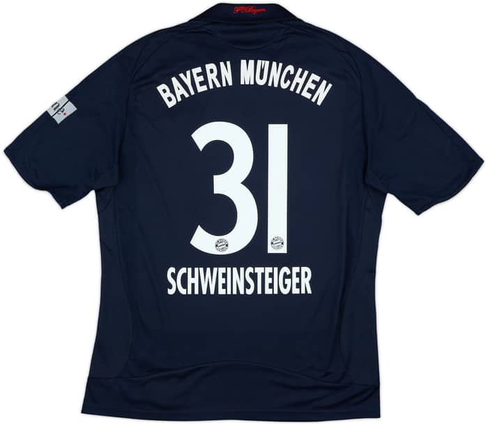 2008-09 Bayern Munich Away Shirt Schweinsteiger #31 - 5/10 - (L)