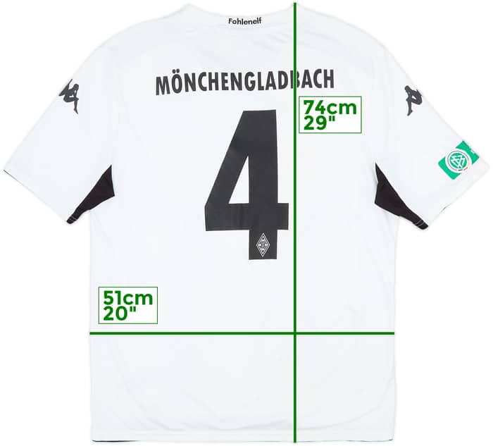 Camiseta Juvenil de local del Borussia Monchengladbach 2014-15 versión jugador #4