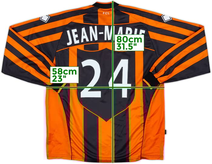 2005-06 Lorient Home L/S Shirt Jean-Marie #24 - 8/10 - (XXL)