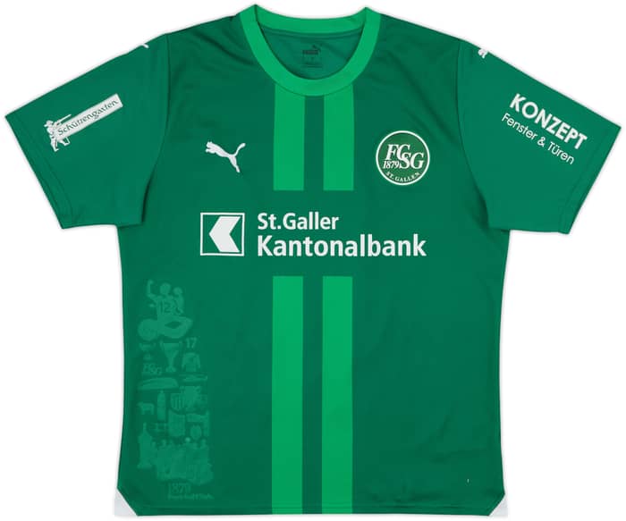 2023-24 St Gallen Home Shirt Gortler #16 - 9/10 - (L)
