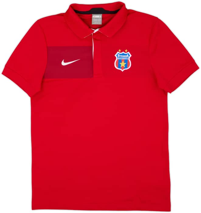 2009-10 Steaua Bucharest Nike Polo Shirt - 9/10 - (S)