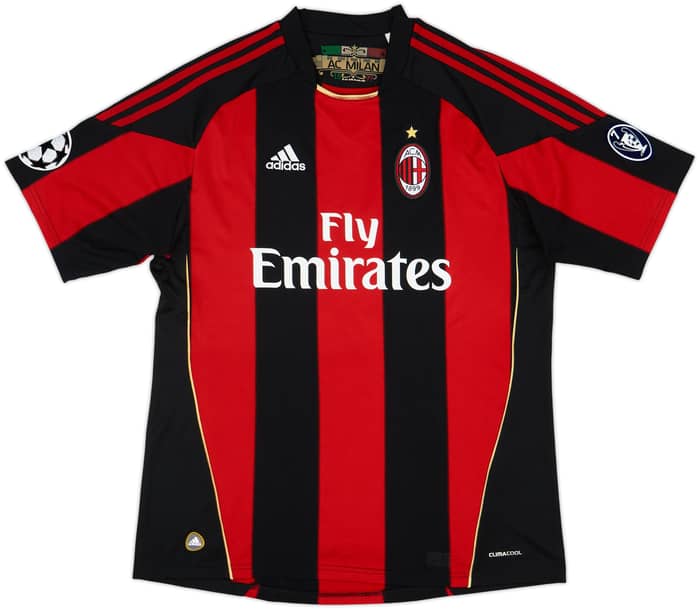 2010-11 AC Milan Home Shirt Inzaghi #9 - 8/10 - (L)