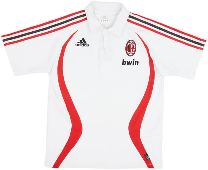 2006-07 AC Milan adidas Polo Shirt - 6/10 - (L)