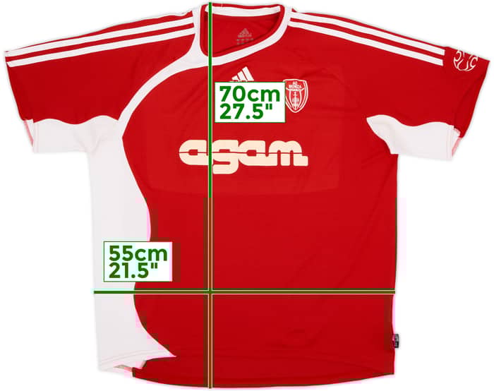 2006-07 Monza Home Shirt #9 - 6/10 - (L)