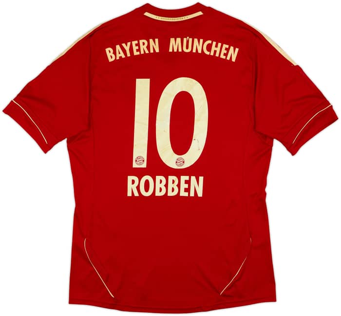 2011-13 Bayern Munich Home Shirt Robben #10 - 5/10 - (M)