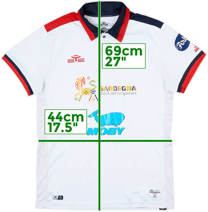 2023-24 Cagliari Away Shirt - 8/10 - (L)