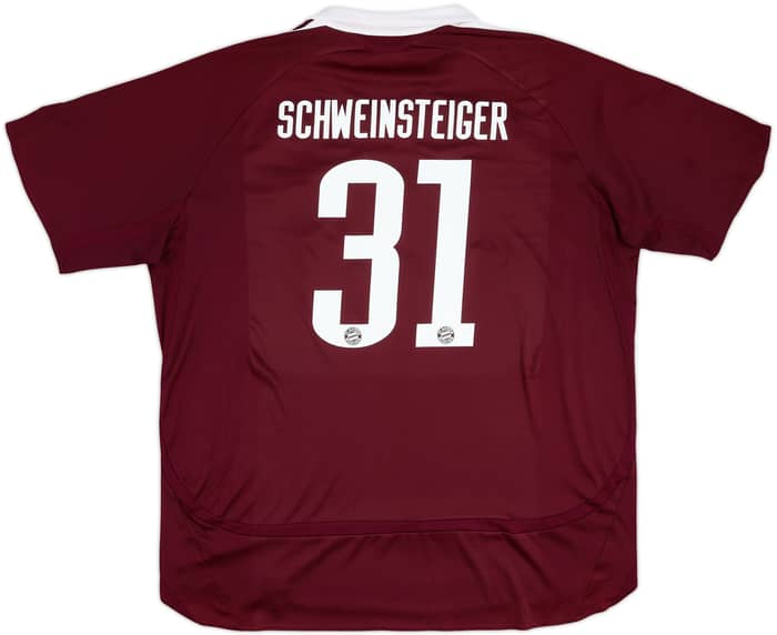 2006-07 Bayern Munich CL Shirt Schweinsteiger #31 - 5/10 - (XXL)