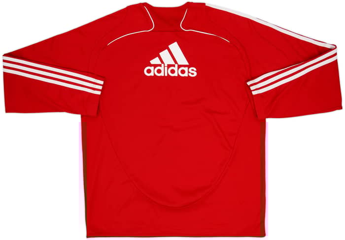 2008-09 Liverpool adidas Sweat Top - 7/10 - (XL)