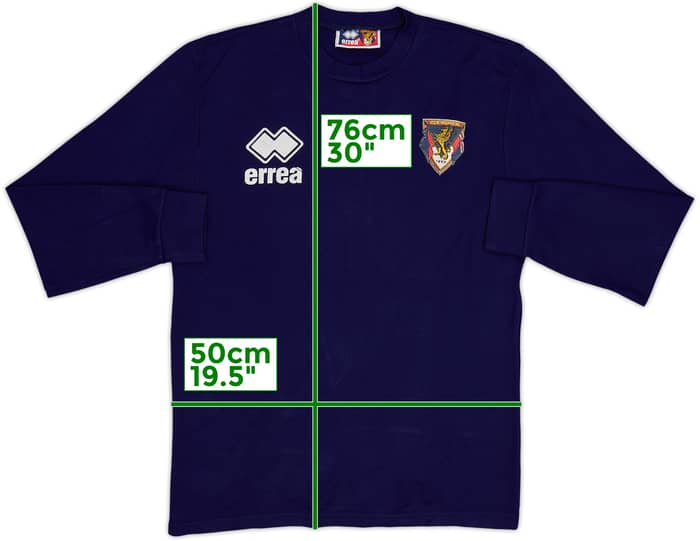 1994-95 Genoa Errea Drill Top - 8/10 - (XL)