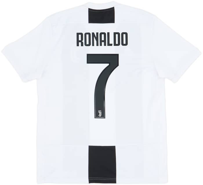 2018-19 Juventus Home Shirt Ronaldo #7 - 7/10 - (M)