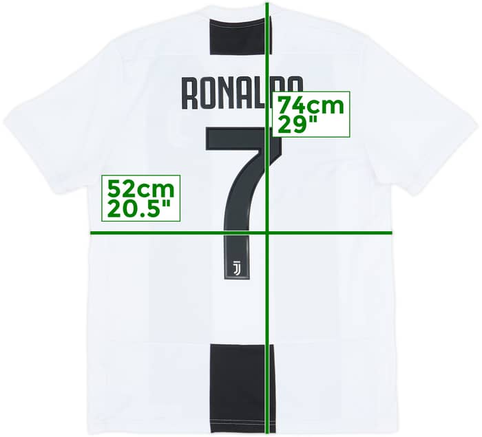2018-19 Juventus Home Shirt Ronaldo #7 - 7/10 - (M)