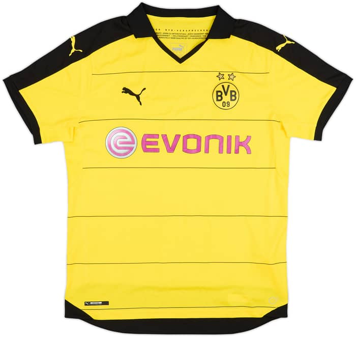 2015-16 Borussia Dortmund Home Shirt - 8/10 - (L)