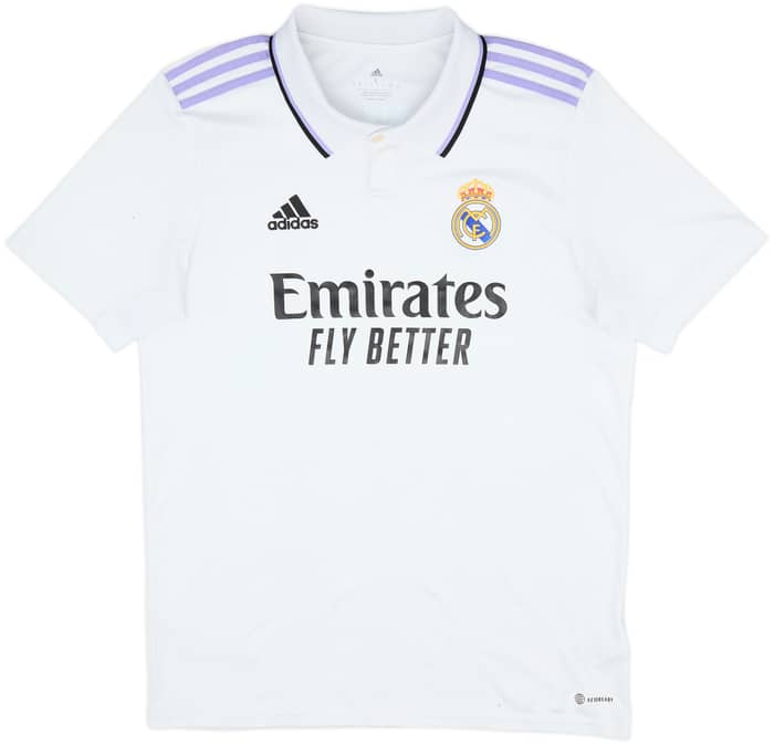 2022-23 Real Madrid Home Shirt Vini Jr #20 - 5/10 - (L)