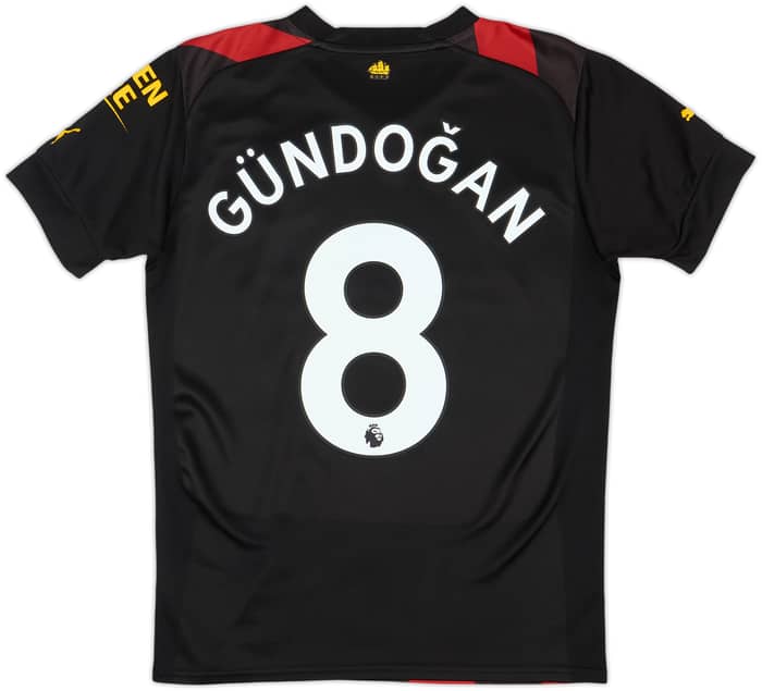 2022-23 Manchester City Away Shirt Gundogan #8 - 8/10 - (S)