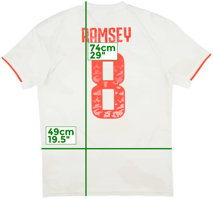 2019-20 Juventus Away Shirt Ramsey #8 - 7/10 - (M)