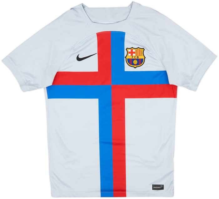 2022-23 Barcelona Third Shirt Lewandowski #9 - 7/10 - (S)