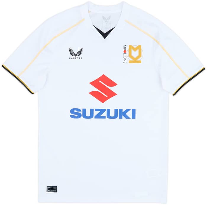 2024-25 MK Dons Home Shirt - 8/10 - (S)