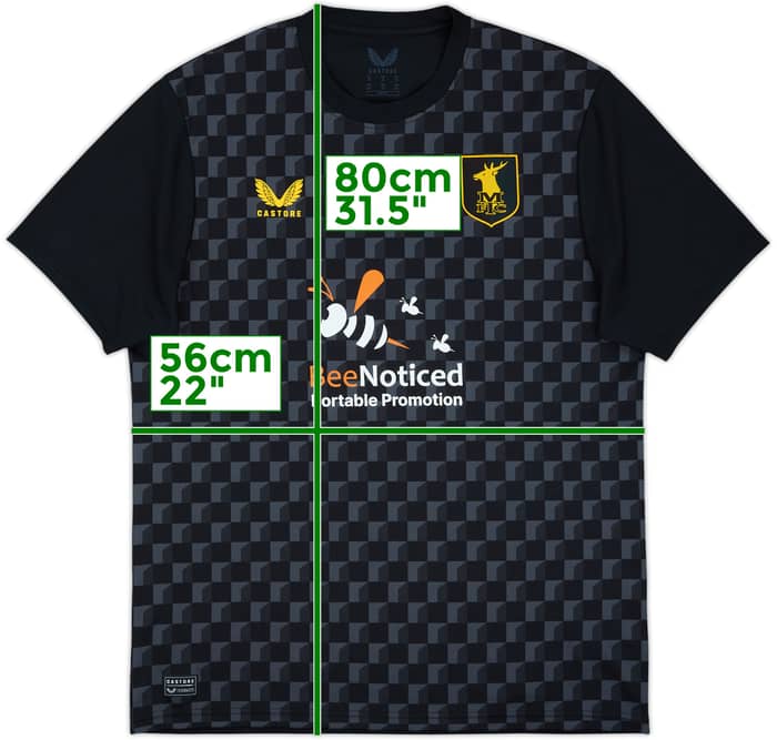 2024-25 Mansfield Town Third Shirt - 10/10 - (XL)