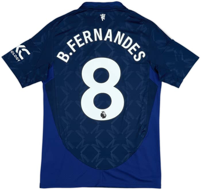2024-25 Manchester United Away Shirt B.Fernandes #8 - 8/10 - (M)
