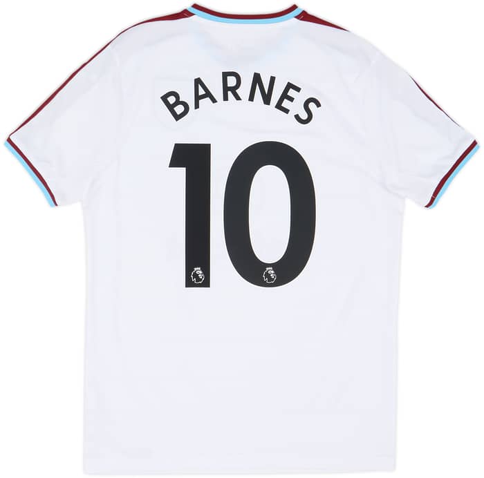 2017-18 Burnley Away Shirt Barnes #10 - 9/10 - (M)