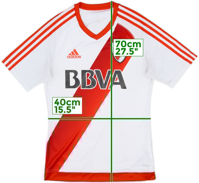 2016-17 River Plate Home Shirt - 6/10 - (S)