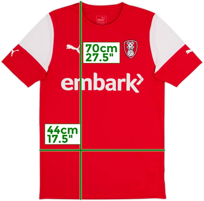 2019-20 Rotherham Home Shirt - 10/10 - (S)