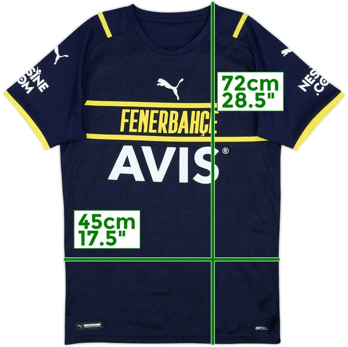 2021-22 Fenerbahce Third Shirt - 7/10 - (S)