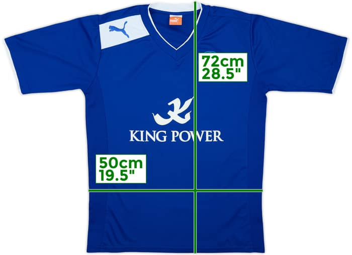 2012-13 Leicester Home Shirt - 6/10 - (L)