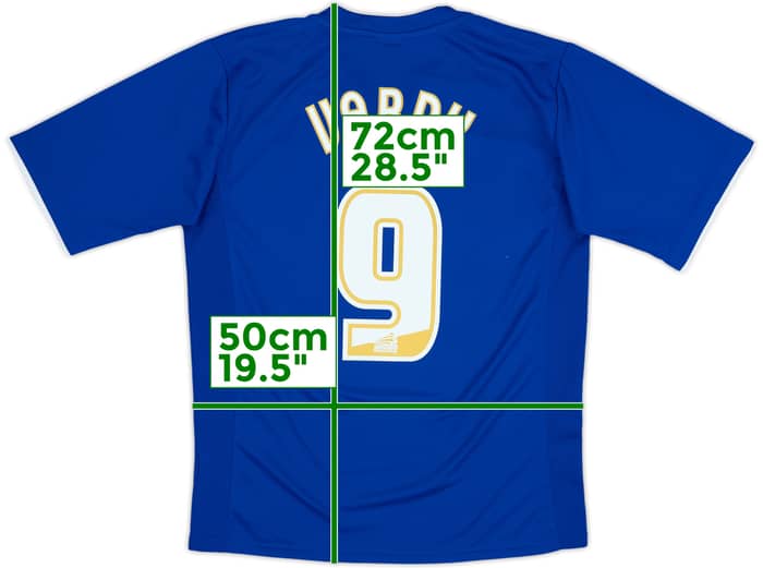 2012-13 Leicester Maillot domicile Vardy #9 - 7/10 - (L)