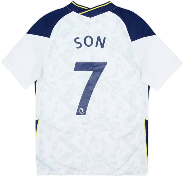 2020-21 Tottenham Home Shirt Son #7 - 8/10 - (M)