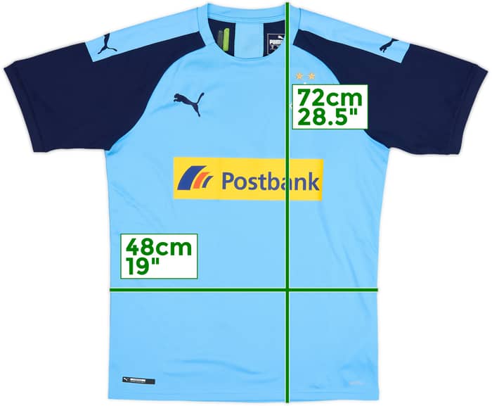 2019-20 Borussia Monchengladbach Away Shirt - 10/10 - (M)