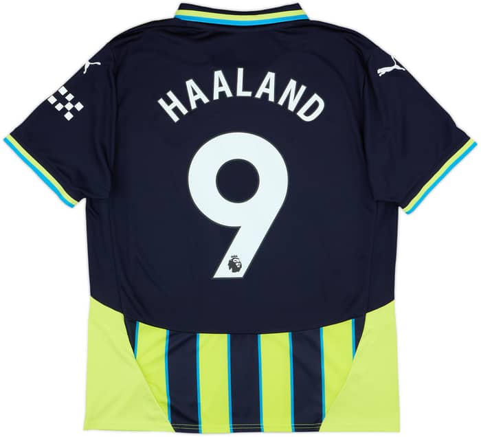 2024-25 Manchester City Away Shirt Haaland #9 - 10/10 - (L)