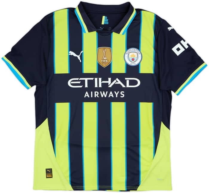 2024-25 Manchester City Away Shirt Haaland #9 - 10/10 - (L)