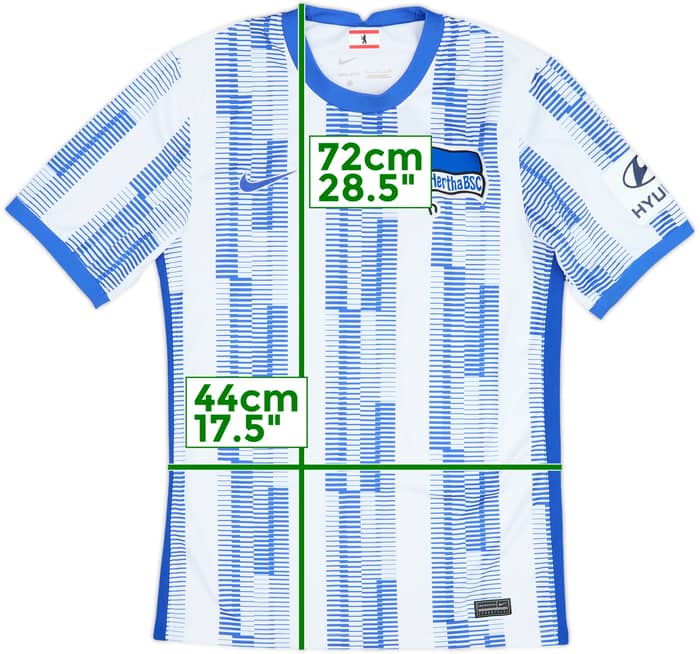 2021-22 Hertha Berlin Home Shirt - 7/10 - (S)