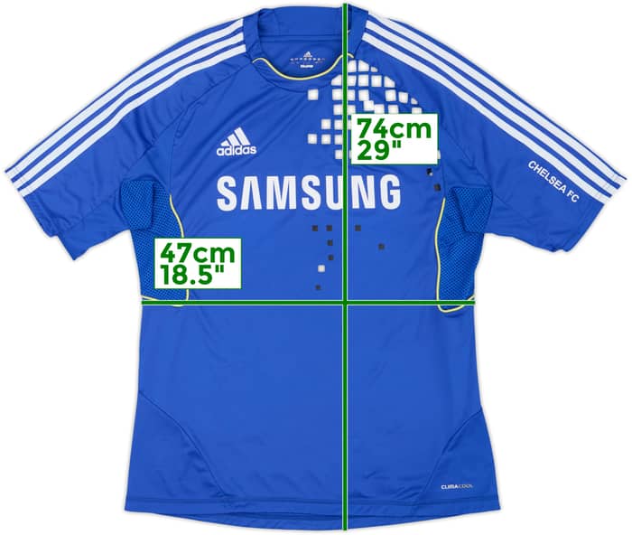 2011-12 Chelsea adidas Training Shirt - 8/10 - (L)