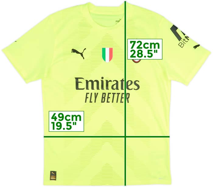 2022-23 AC Milan GK S/S Shirt - 10/10 - (M)