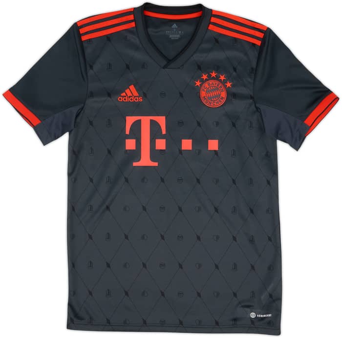 2022-23 Bayern Munich Third Shirt Musiala #42 - 8/10 - (S)