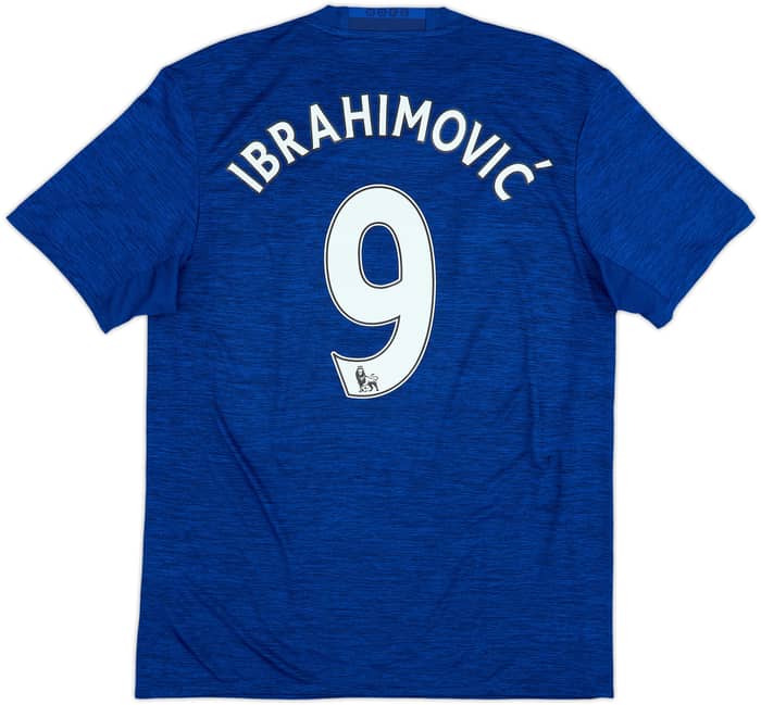 2016-17 Manchester United Away Shirt Ibrahimovic #9 - 8/10 - (M)