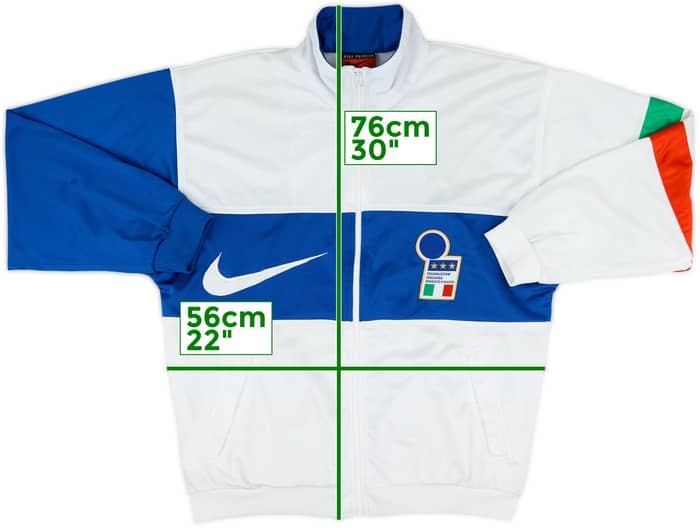 1996-97 Italy Nike Track Jacket - 8/10 - (M)