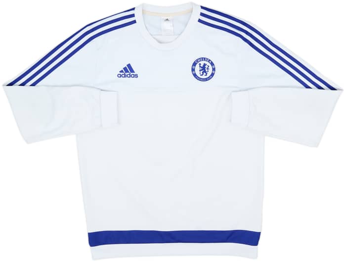 2015-16 Chelsea adidas Sweat Top - 8/10 - (M)