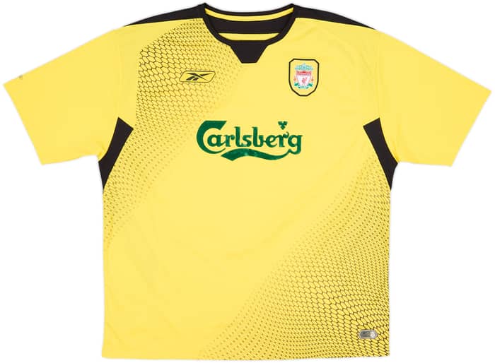 2004-06 Liverpool Away Shirt Gerrard #8 - 8/10 - (XL)